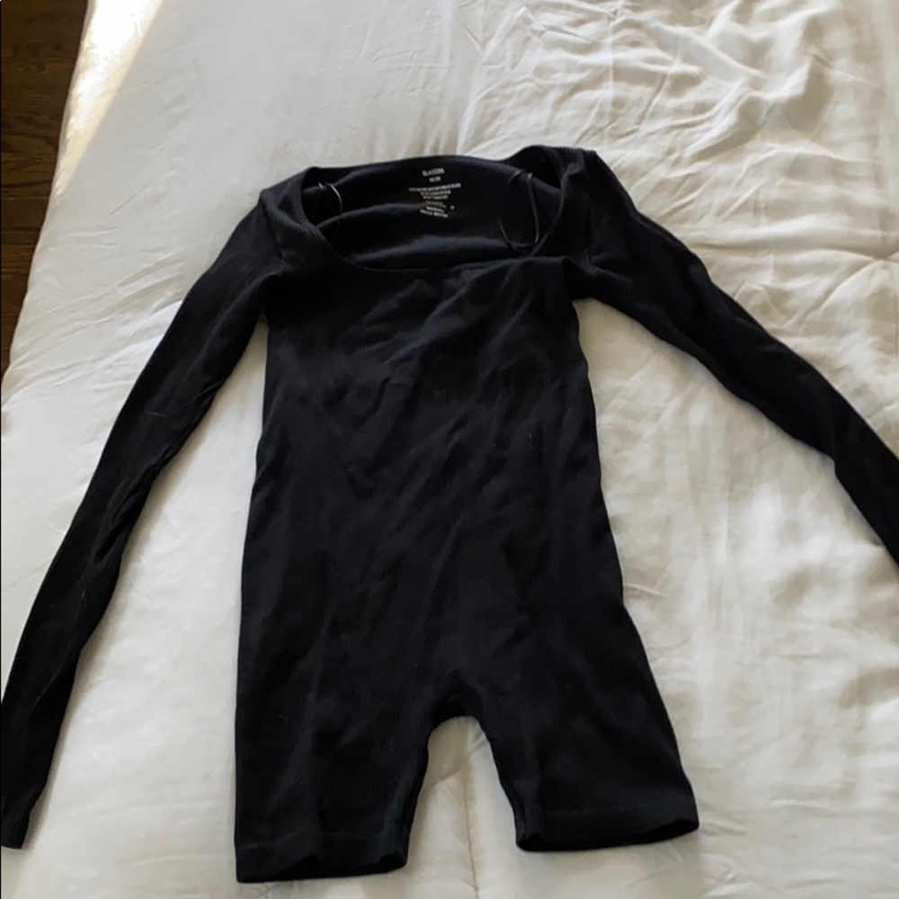Black catsuit